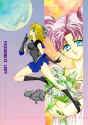 Asteroid (Priire) and Princess Bakura - edited by Priire from a Sailor Moon doujinshi by circle Blue Lynx   (94017 bytes)