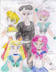 Tatooine (Zyta), Shiroi Knight (Miharu), Shooting Star (Nagareboshi), Chibi Naboo (Kairiku), and Shikuku (Ralltir)   (191451 bytes)