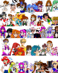 Tons of Senshi! - All the senshi Kirana (Omwat) could find edited piccys of!   :)   (338079 bytes)