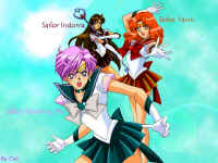 Wallpaper edited by Ciel (Centrali) featuring Iridonia (Xarae), Yavin (Ippin) and Shooting Star (Nagareboshi)  (105597 bytes)